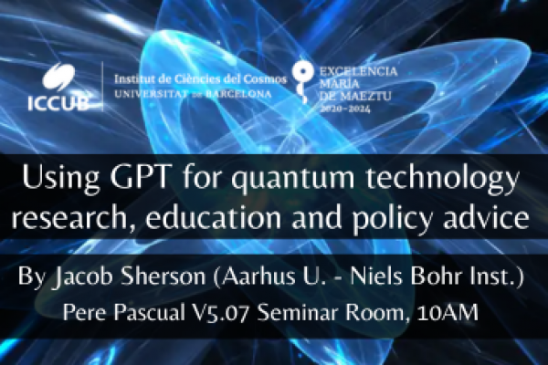 Using GPT for quantum technology research, education and policy advice